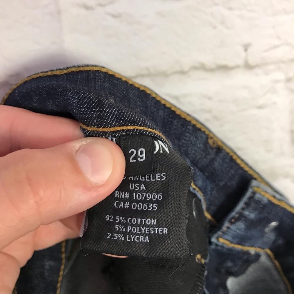 Hudson Luna Crop Super Skinny Glam Beaded Jeans 29 - Picture 7 of 8